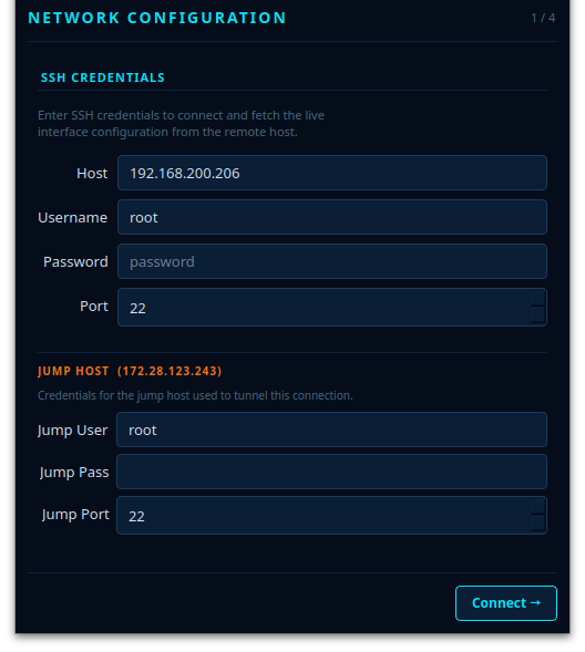 SSH terminal